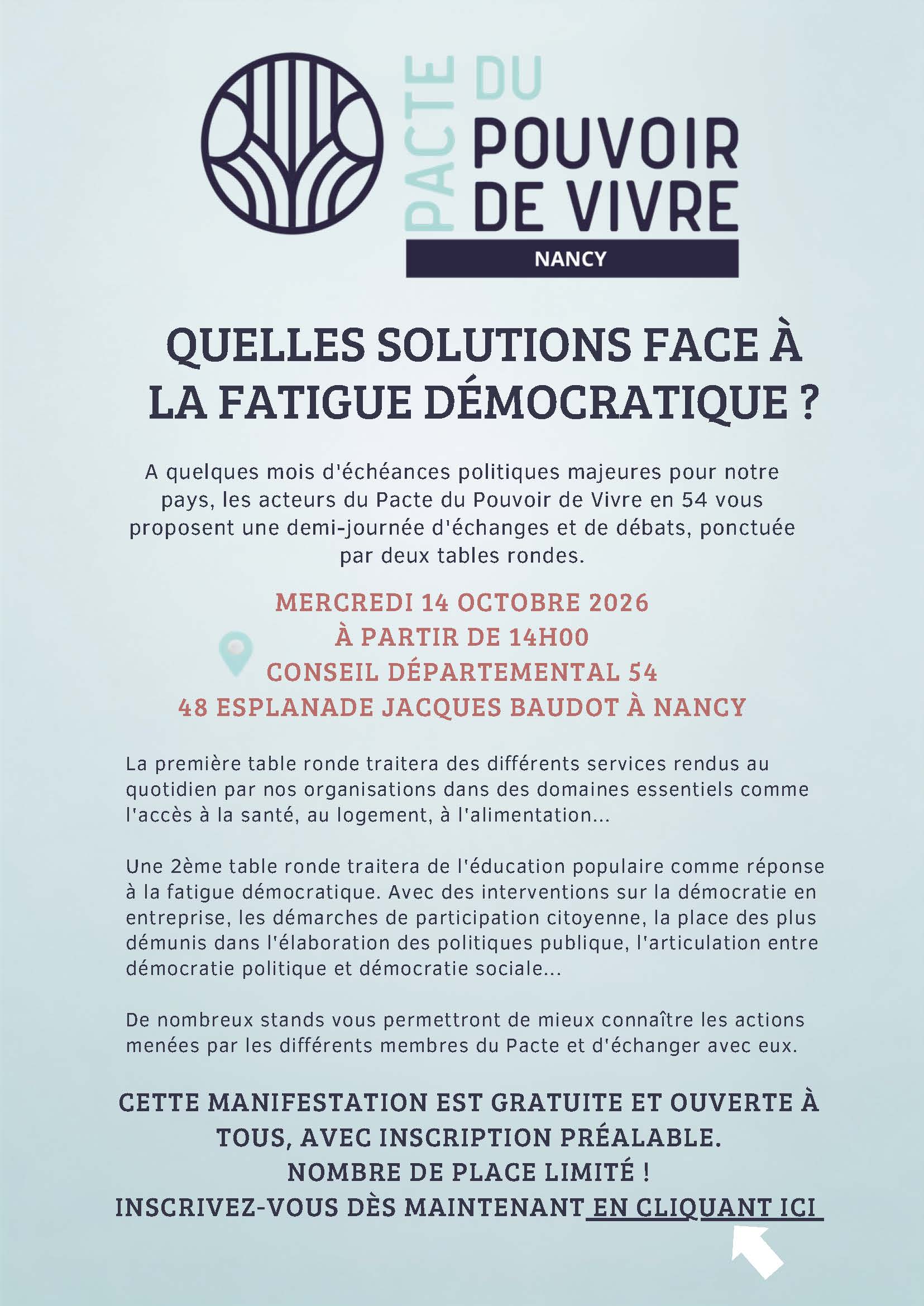 14 octobre 2026 - rencontre PPV CD54 - Nancy